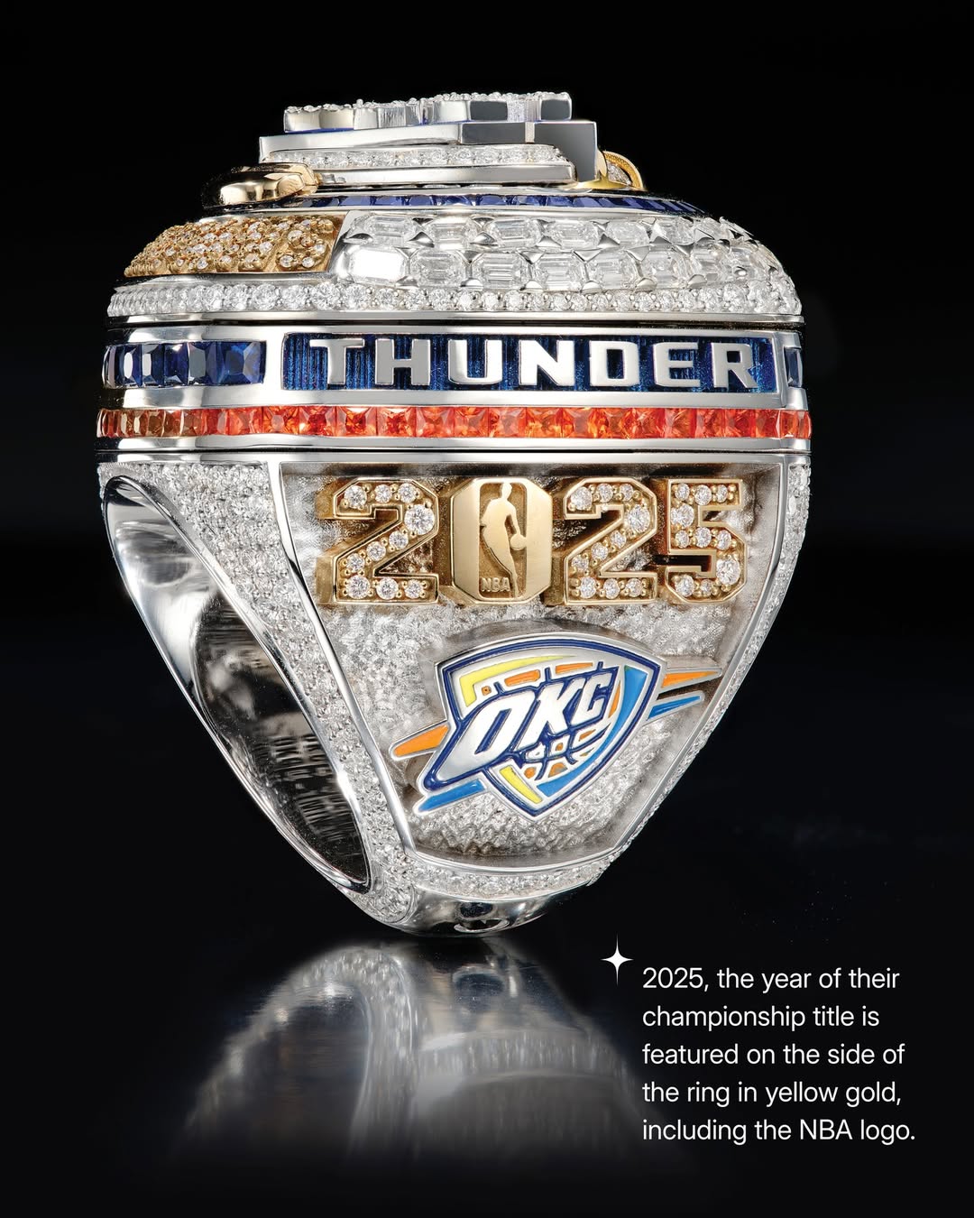 Oklahoma City Thunder Championship Ring
