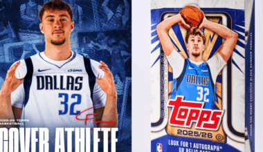 Topps names Cooper Flagg its 2025-26 NBA cover athlete for card packs