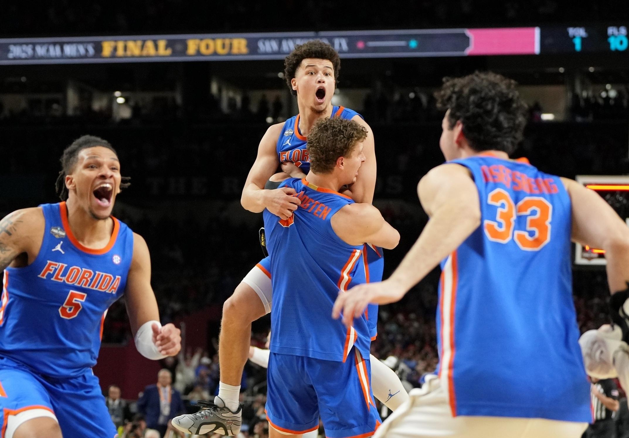 Florida wins the 2025 DI men's basketball national championship