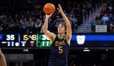 Notre Dame Men’s Basketball: Irish win exhibition at Butler, 77-76
