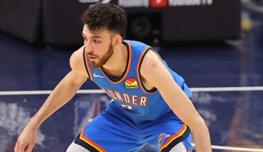 Oklahoma City Thunder rule Chet Holmgren (back tightness) out vs. Sacramento Kings