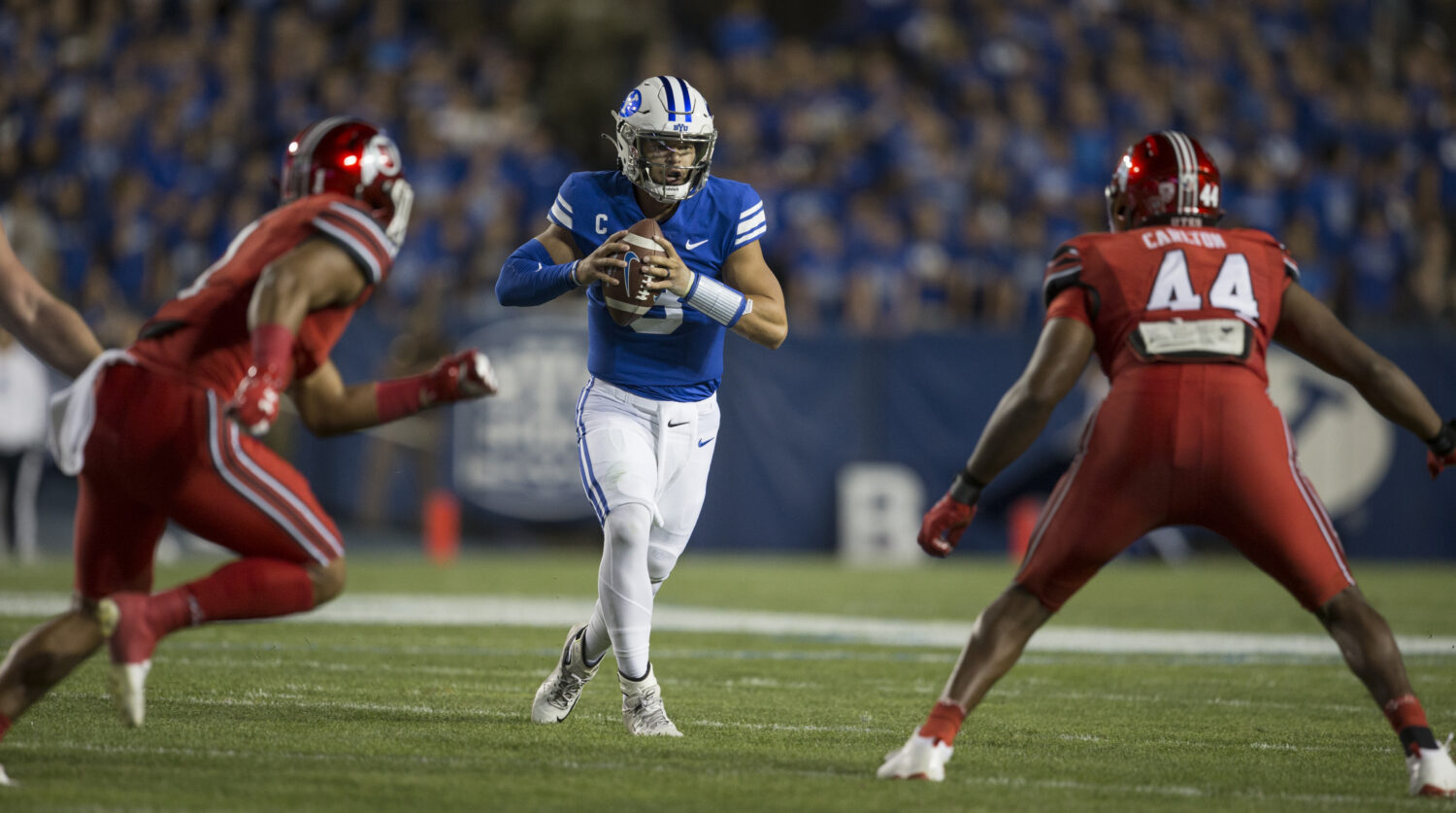 Jaren Hall BYU Utah Football 2021...