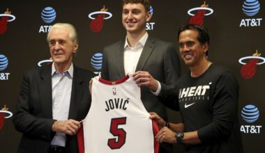 Erik Spoelstra says Nikola Jovic ‘improved everywhere except’ one aspect, says it's 'a priority for him'