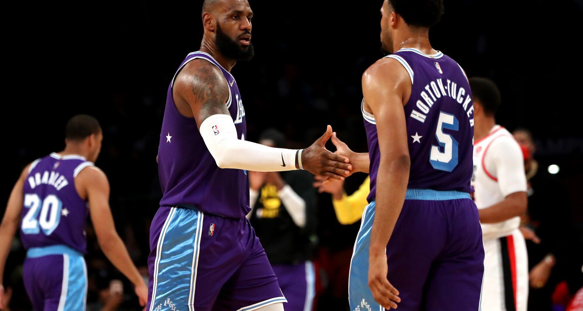 Talen Horton-Tucker says he is always grateful for what LeBron James did after LA Lakers title win