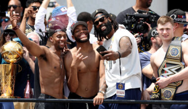 Nuggets running look-alike contest for Braun and Brown