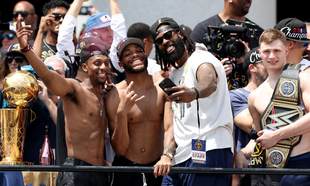 Nuggets running look-alike contest for Braun and Brown