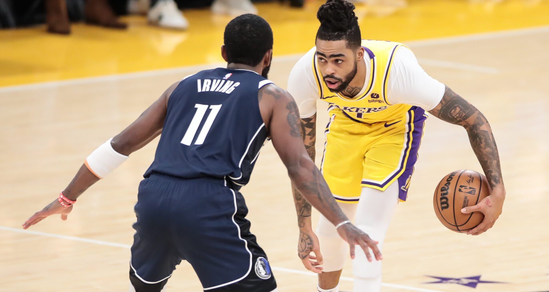 Kyrie Irving hits back at Bill Simmons criticism of new Dallas Mavericks teammate D'Angelo Russell