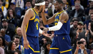 NBA fans react to Moses Moody shining in Warriors preseason opener vs. Lakers, 'Jonathan Kuminga is mad...'
