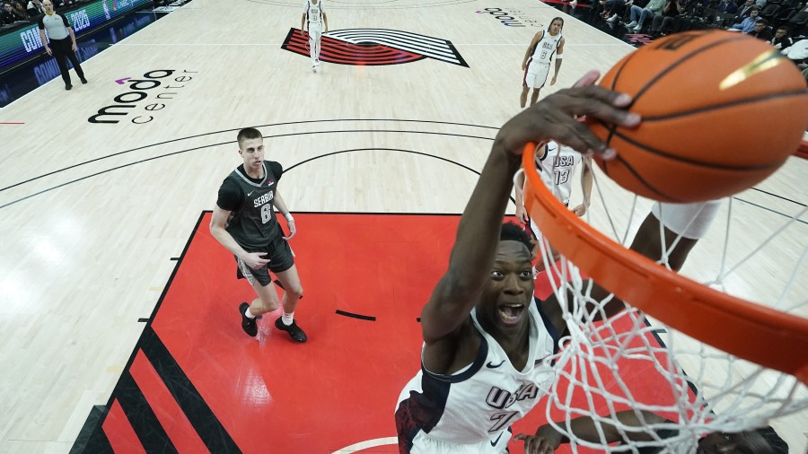 AJ Dybantsa Big Dunk Turned Keyonte George Into A Believer