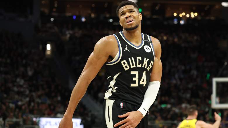 Giannis Antetokounmpo of the Milwaukee Bucks