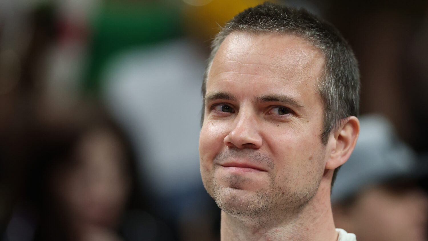 Phoenix Suns head coach, Jordan Ott attends the WNBA game between the Phoenix Mercury and New York ...