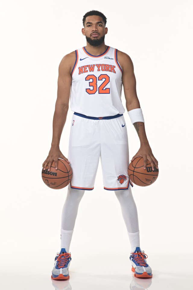 Karl-Anthony Towns' media day picture