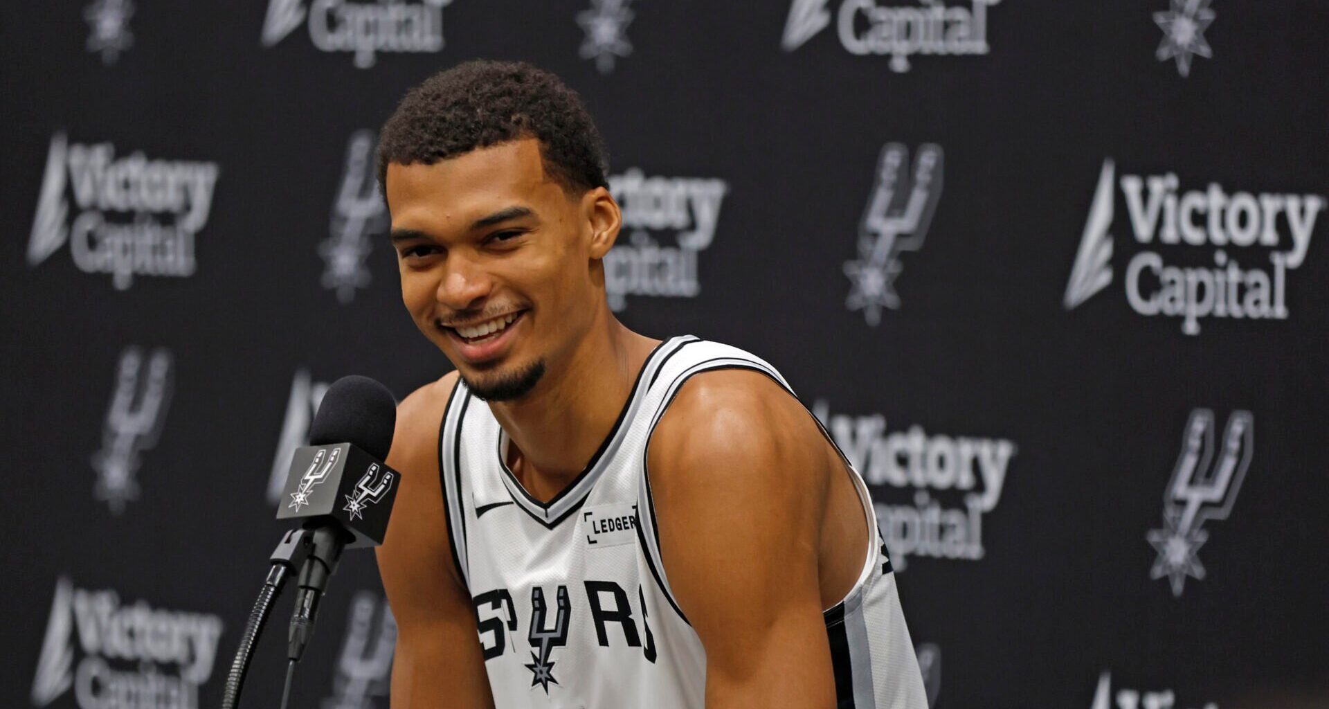 Victor Wembanyama says San Antonio Spurs have signed 'one of the best shot blockers in the league'