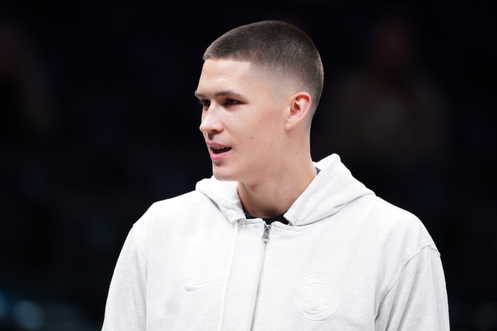 Nets’ top draft pick Egor Demin to debut Friday after missing start of preseason