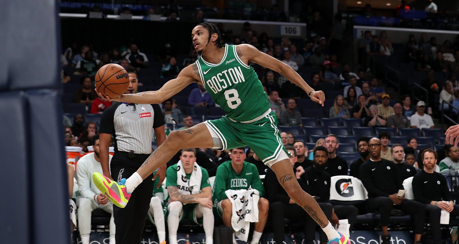 New Boston Celtics star reflects on preseason plays that earned pat on the back from Joe Mazzulla