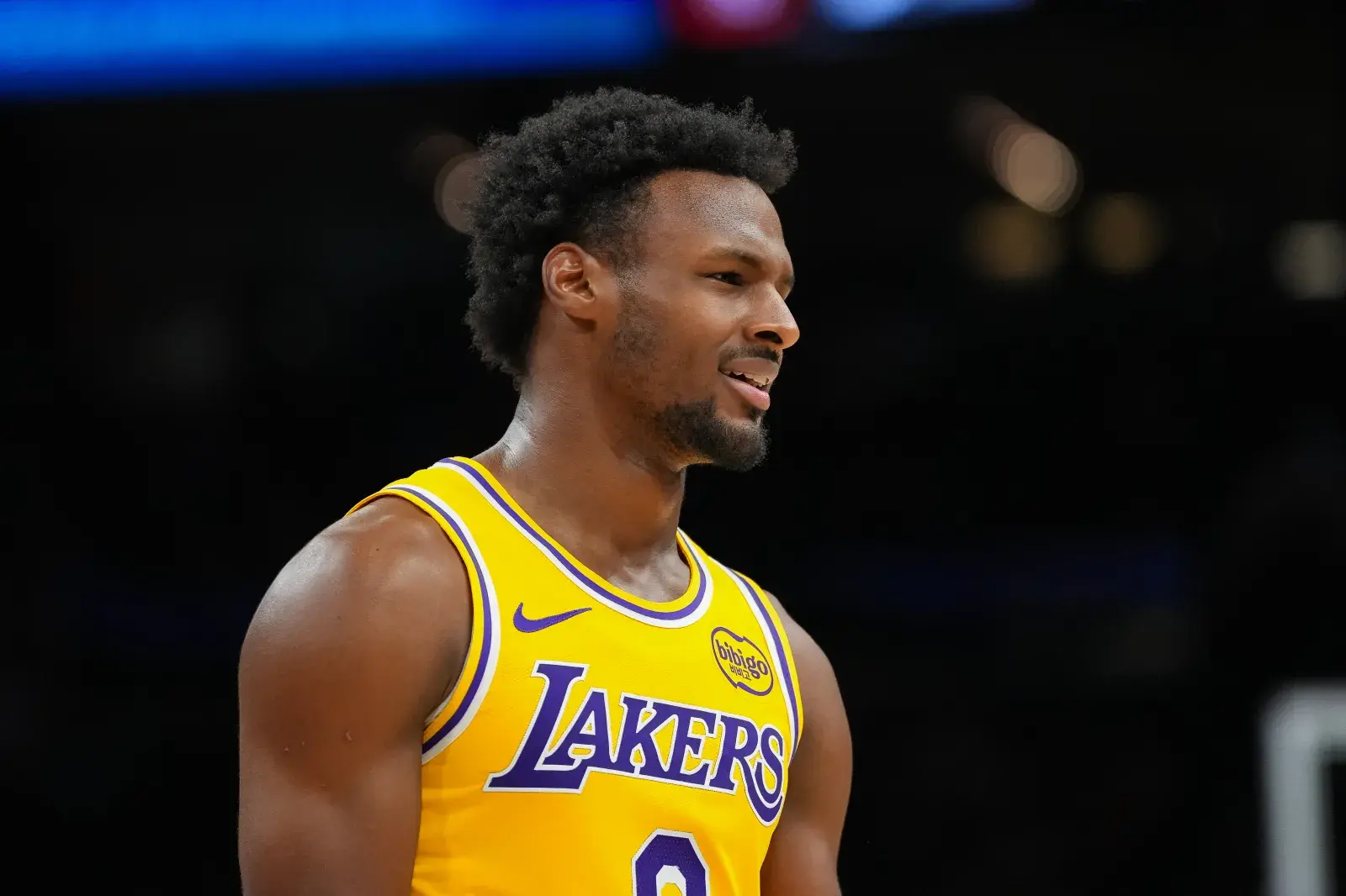 los angeles lakers player bronny james