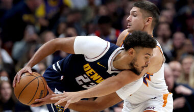 Suns defense Nuggets...