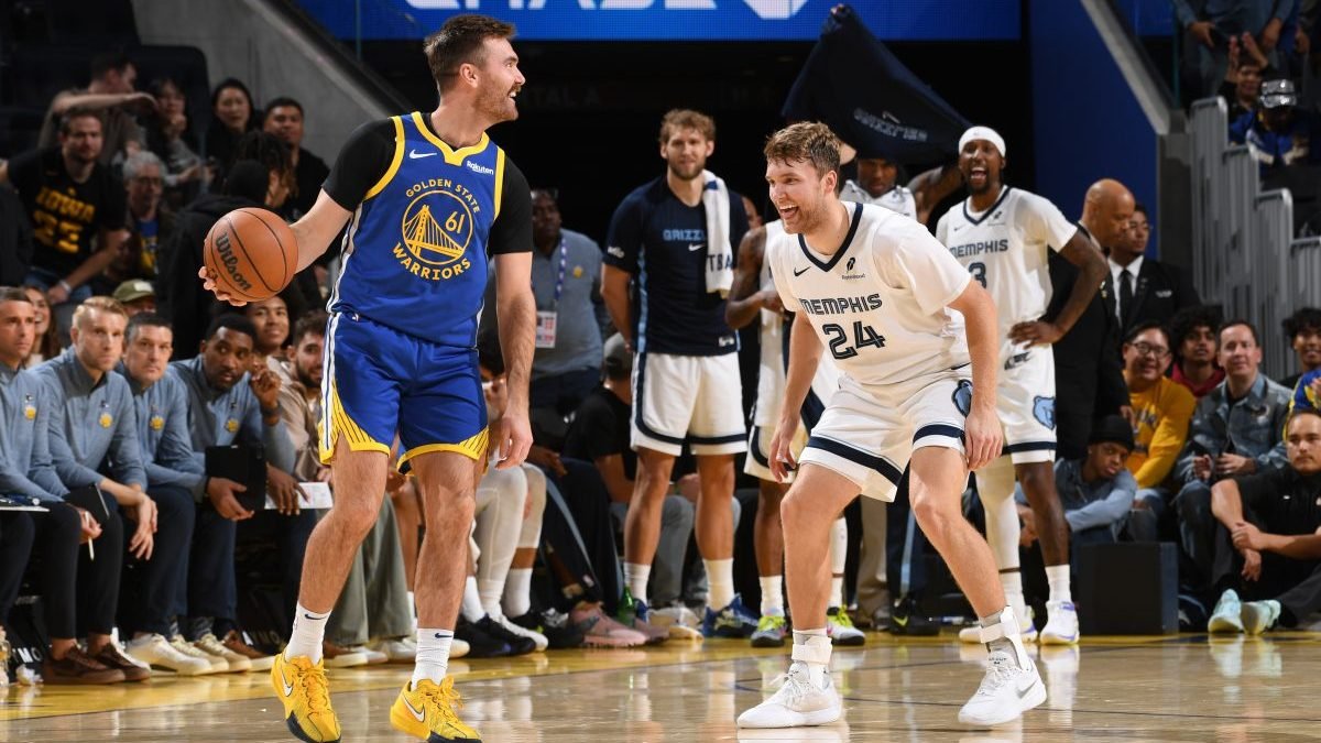 Warriors’ Steph Curry goes wild for Spencer brothers matchup – NBC Sports Bay Area & California