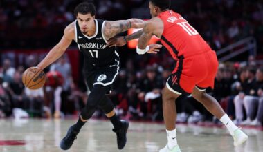 Nets drop to 0-4 after 137-109 loss to Rockets