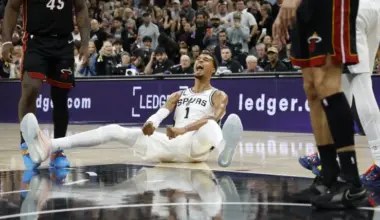 Victor Wembanyama had the best reaction to getting dunked on by Bam Adebayo image