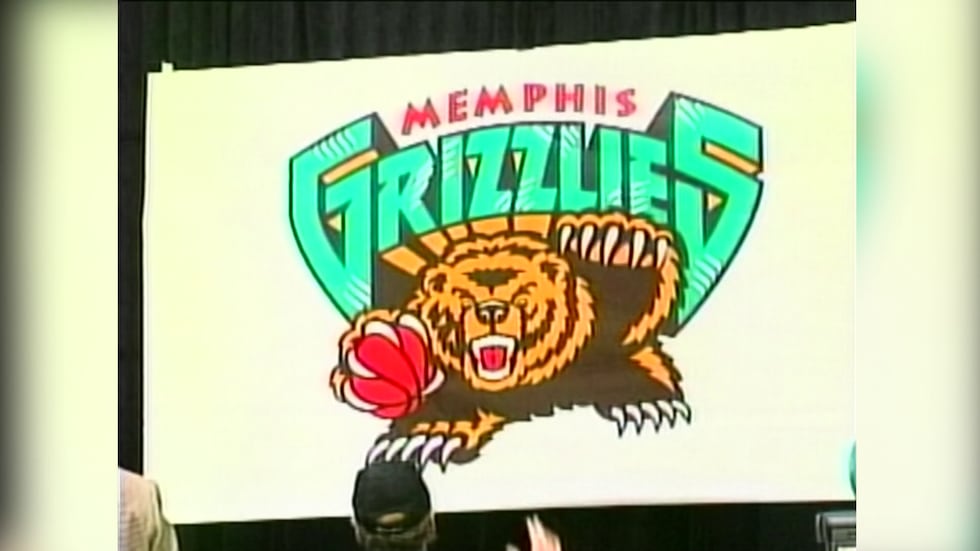 Memphis Grizzlies original logo unveiling