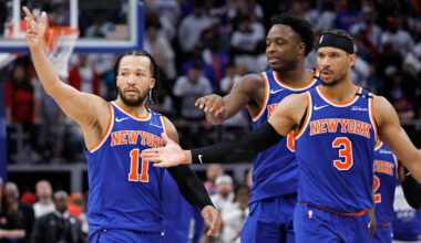 Brunson scores 40, Knicks top Pistons 116-113 in Game 6, advance to 2nd-round series with Celtics