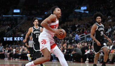 Toronto Raptors’ Scottie Barnes ends quiet preseason on high note