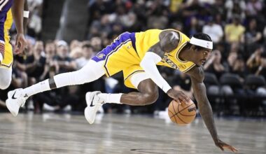 Jarred Vanderbilt Was 'Bright Spot' In Lakers Preseason Loss To Suns