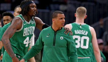 Joe Mazzulla, Chris Boucher hilariously recall 2023 altercation – NBC Sports Boston