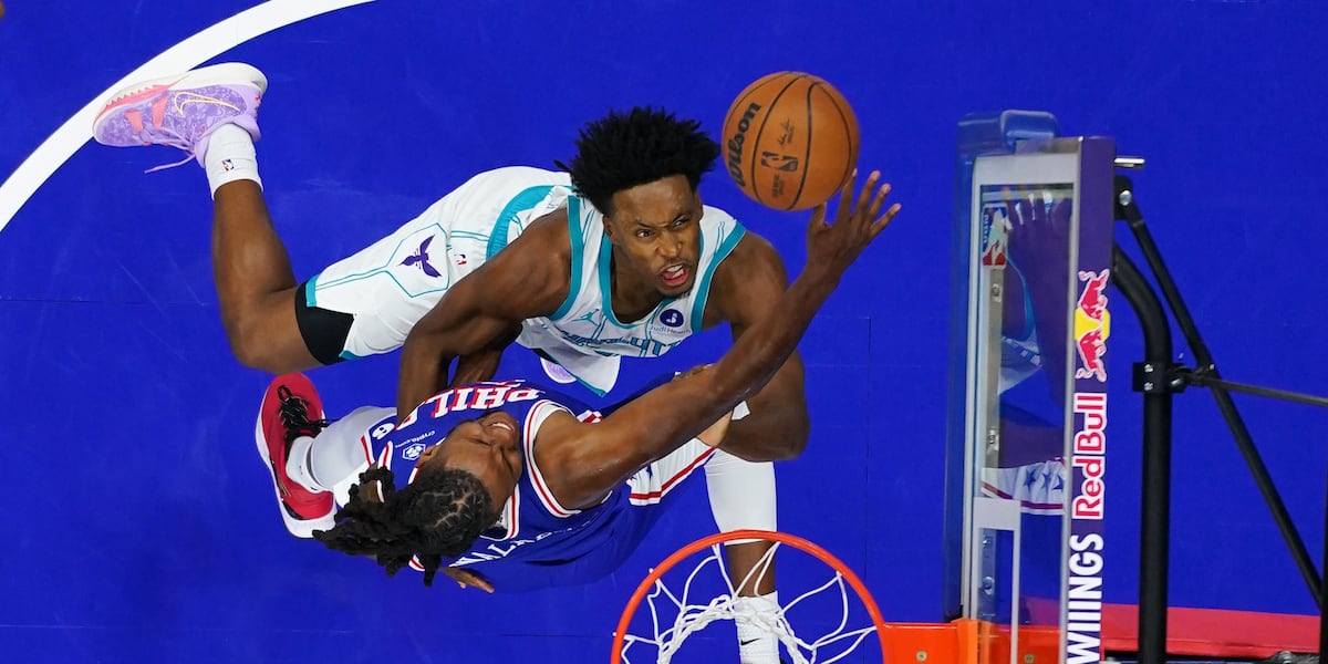 Quentin Grimes’ clutch 3-pointer lifts 76ers to 125-121 win over Hornets in home opener