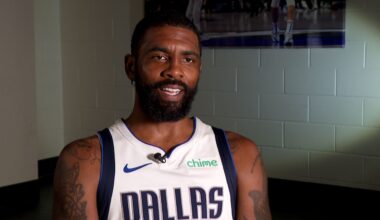 Dallas Mavericks star Kyrie Irving talks upcoming season