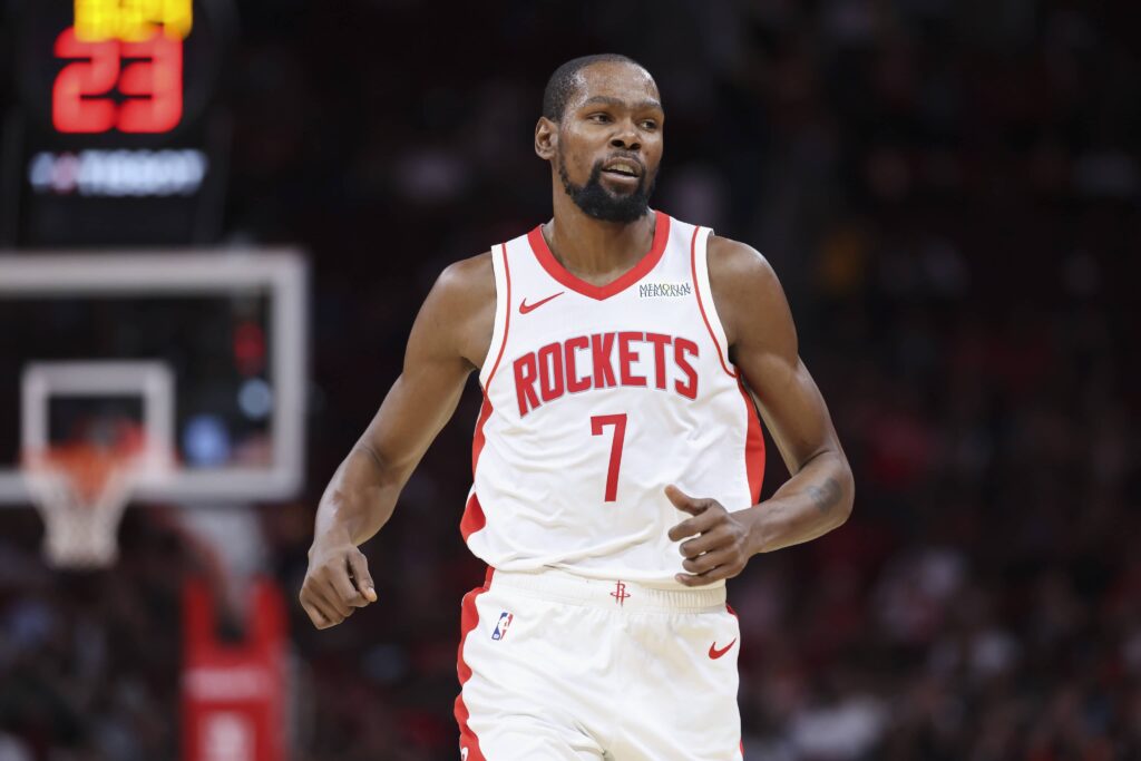 Kevin Durant Signs $90 Million Extension With Rockets, Passes LeBron James For Most Career Earnings In NBA History