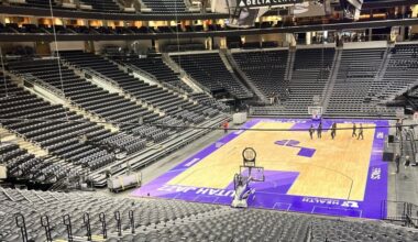 Utah Jazz Court 2025-26 Season at Delta Center
