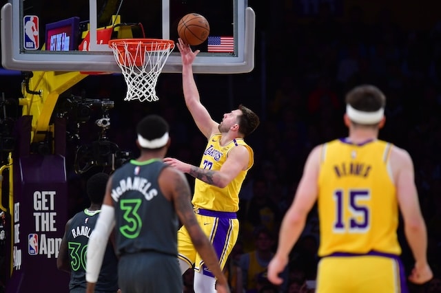 Luka Doncic & Austin Reaves Not On Lakers' Injury Report Vs. Timberwolves