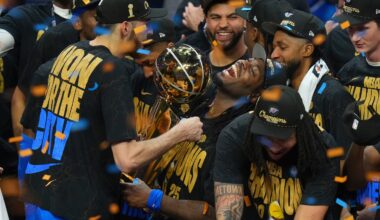 The Thunder last season won the first NBA championship in franchise history.