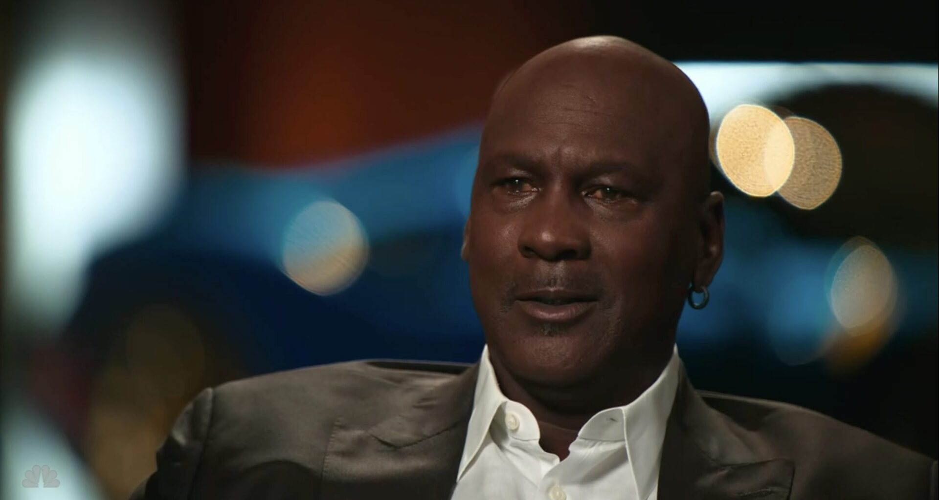 Michael Jordan makes NBA on NBC debut