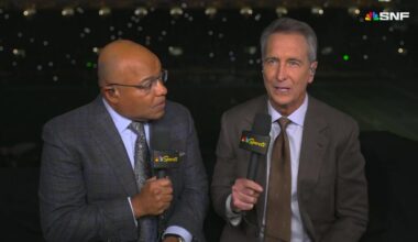 Cris Collinsworth 'worried' about Mike Tirico's load management