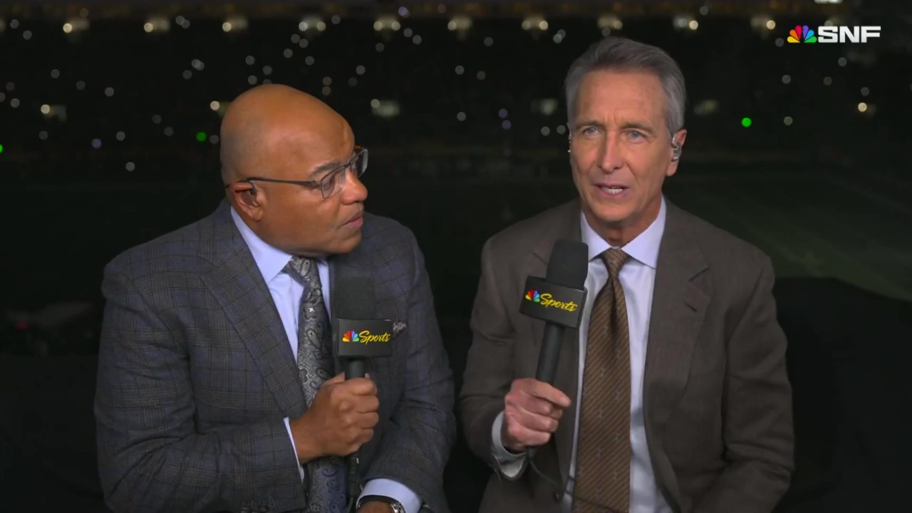 Cris Collinsworth 'worried' about Mike Tirico's load management