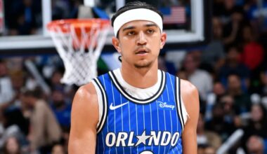 Orlando Magic stars celebrate NBA's new buzzer beater rule with 63-foot shot