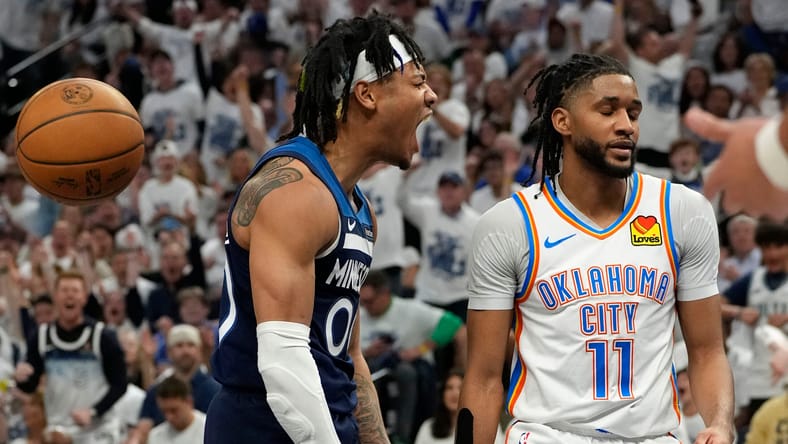 Terrence Shannon Jr - Playoffs - Oklahoma City Thunder at Minnesota Timberwolves