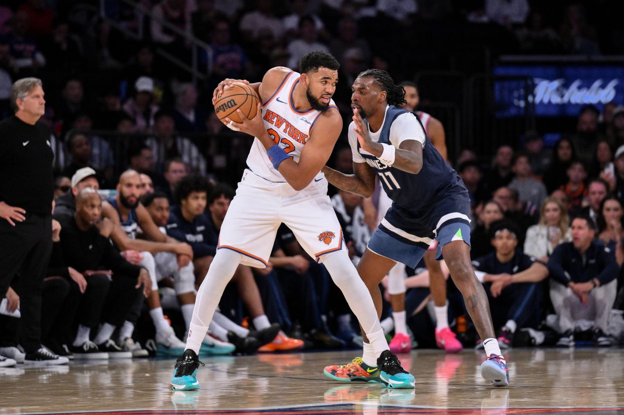 NBA: Preseason-Minnesota Timberwolves at New York Knicks