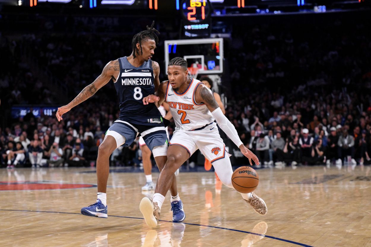NBA: Preseason-Minnesota Timberwolves at New York Knicks