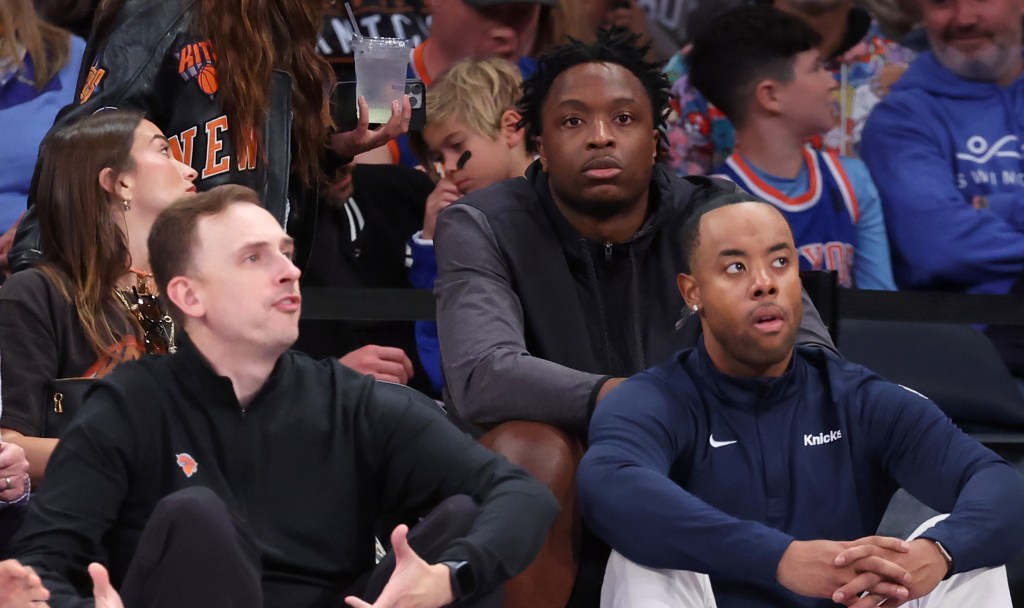 OG Anunoby, who did not play in the Knicks' preseason loss to the Wizards on Oct. 13, is battling an ankle injury heading the Knicks' Friday preseason finale.