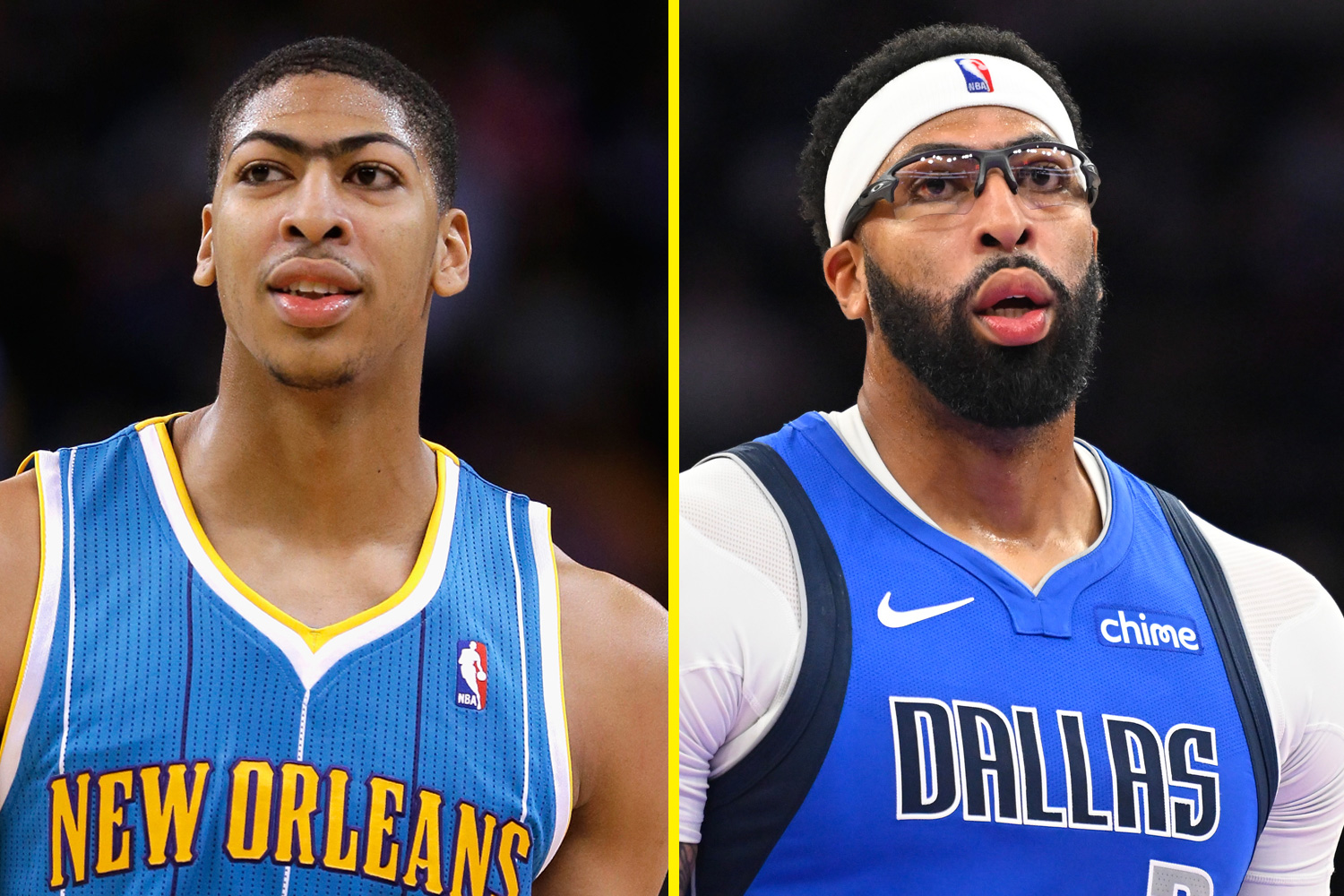 12 most unrecognizable NBA players from their rookie seasons to now - including Curry, AD, Giannis and Embiid