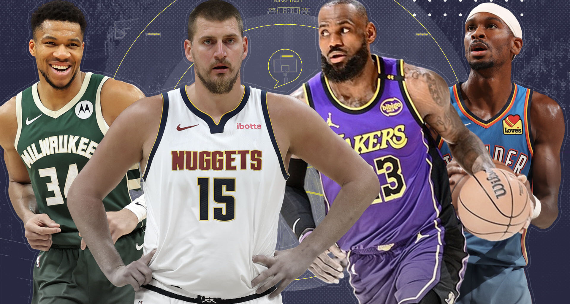 Ranking the 20 greatest NBA players ahead of 2025-26 season from SGA to Jokic, LeBron and Giannis