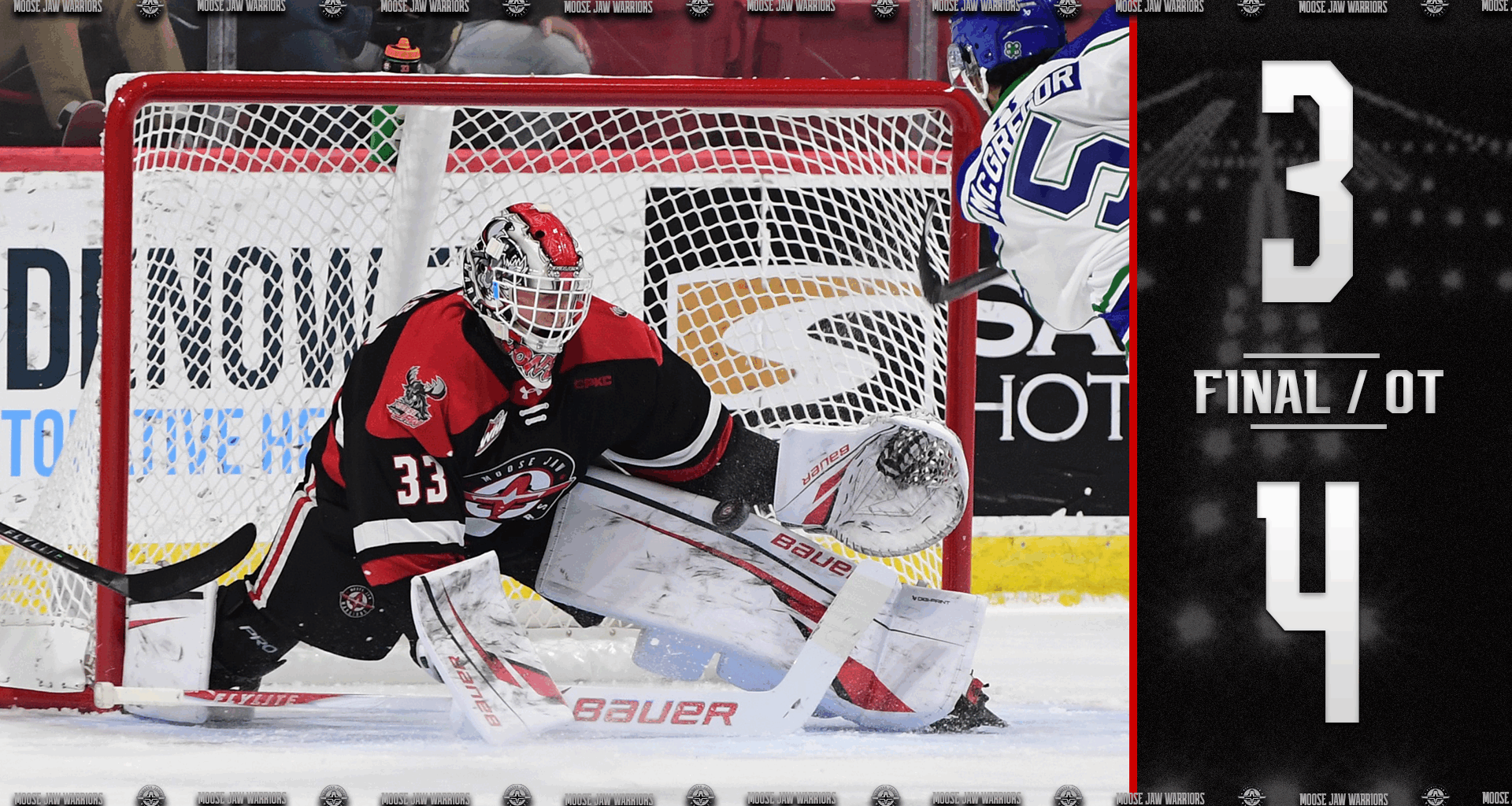 Warriors fall in overtime to Broncos - DiscoverMooseJaw.com