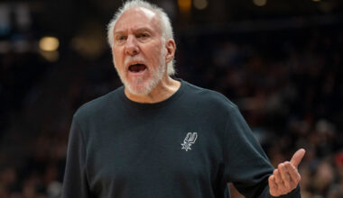 Spurs Quietly Hang Banner Honoring Gregg Popovich