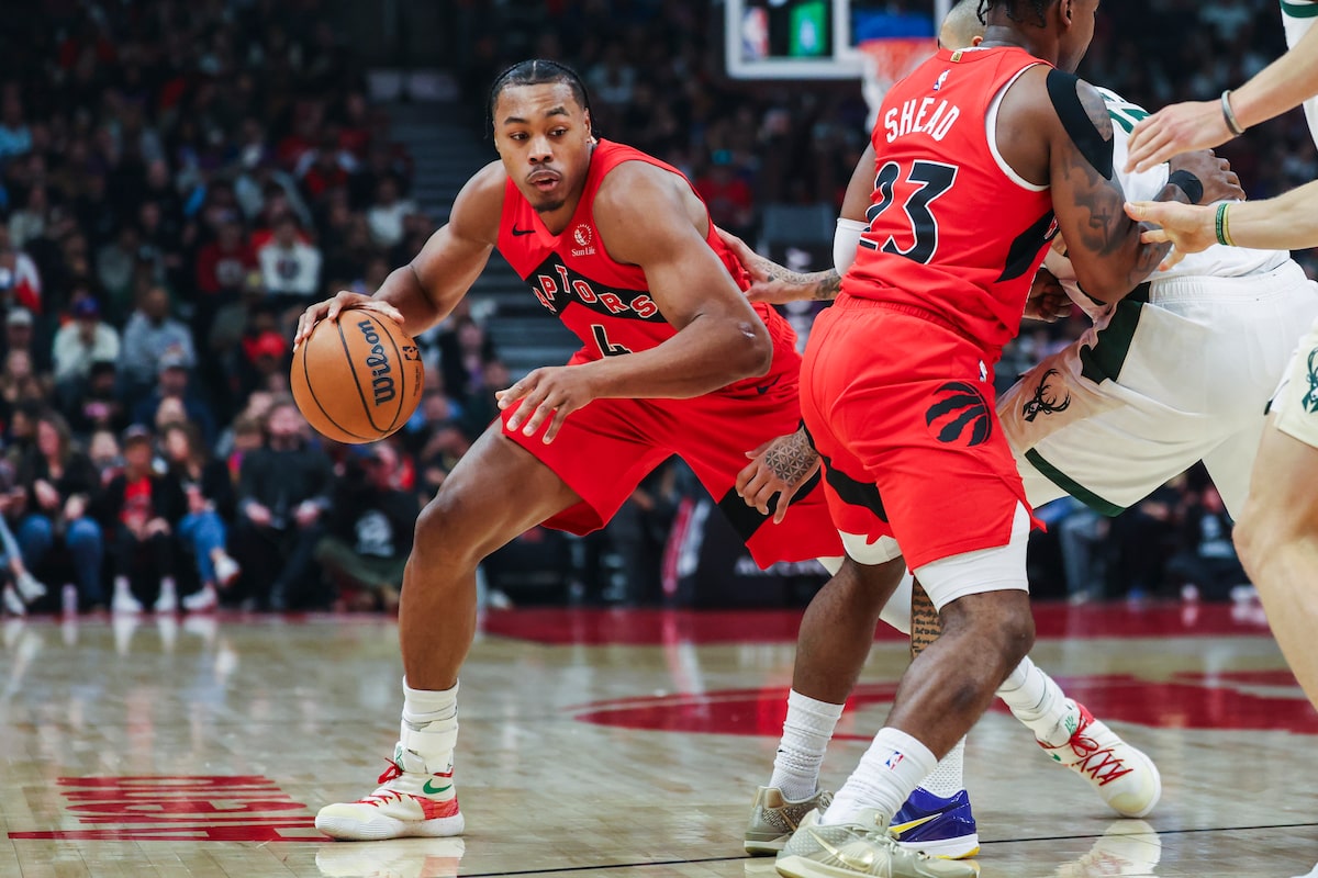 Raptors fall to Bucks in home opener