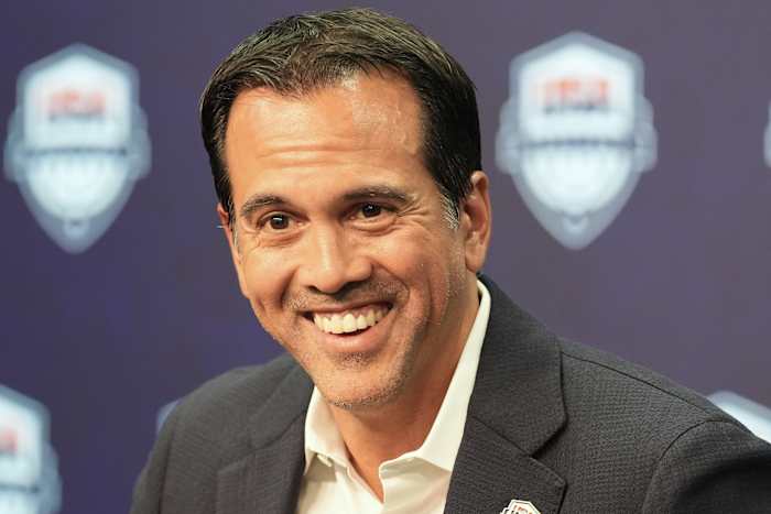 How did Grant Hill ask Erik Spoelstra to be the Olympic coach? Turns out, he didn't have to