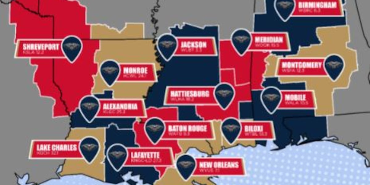 WDAM, Gray expand access to New Orleans Pelicans basketball in 2025-26 NBA season